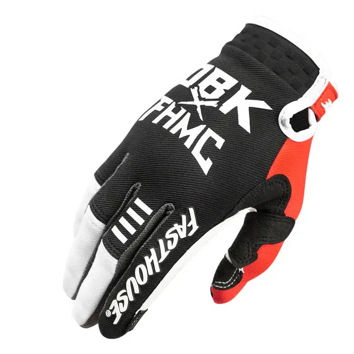 Fasthouse Speed Style Twitch Glove - Youth - Black-Red 1
