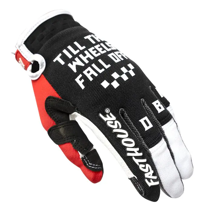 Fasthouse Speed Style Twitch Glove - Youth - Black-Red 3
