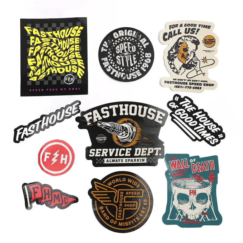 Fasthouse Spring 24 Decal Pack 1