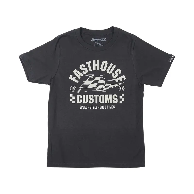 Fasthouse Sprinter Tee - Youth - Black 1