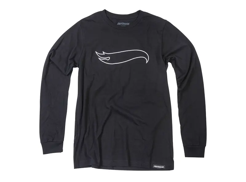 Fasthouse Stacked Hot Wheels Long Sleeve Tee - Youth - Black 1