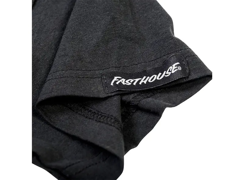 Fasthouse Stacked Hot Wheels Tee - Black 3