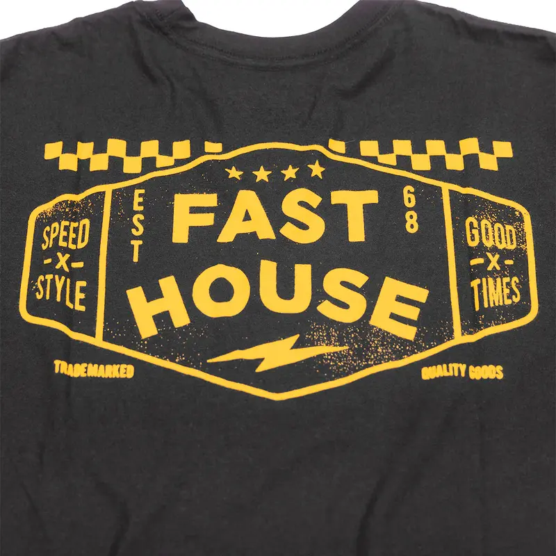 Fasthouse Station Tee - Black 3