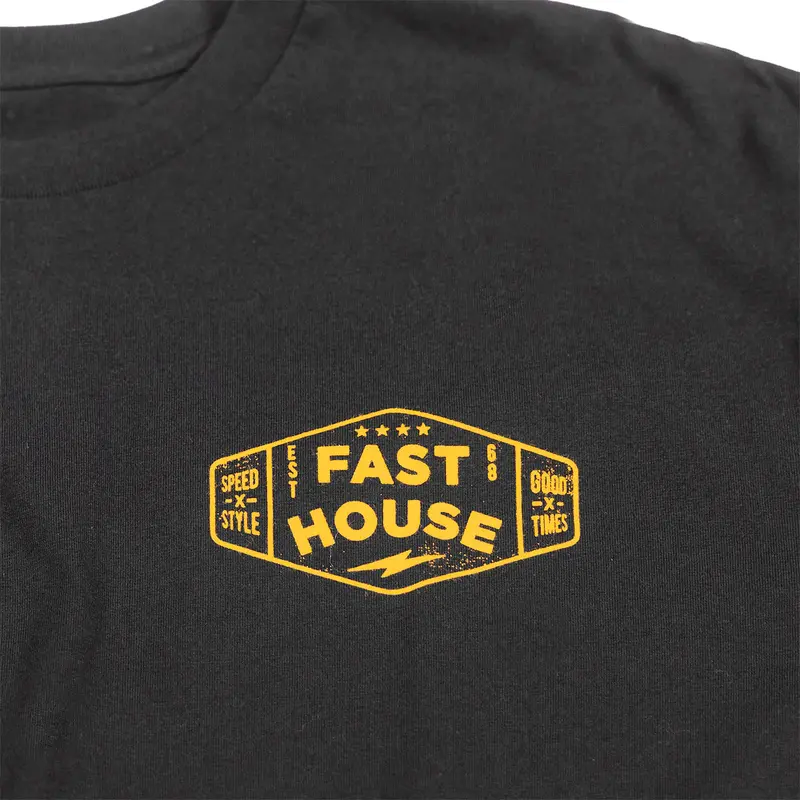 Fasthouse Station Tee - Black 4