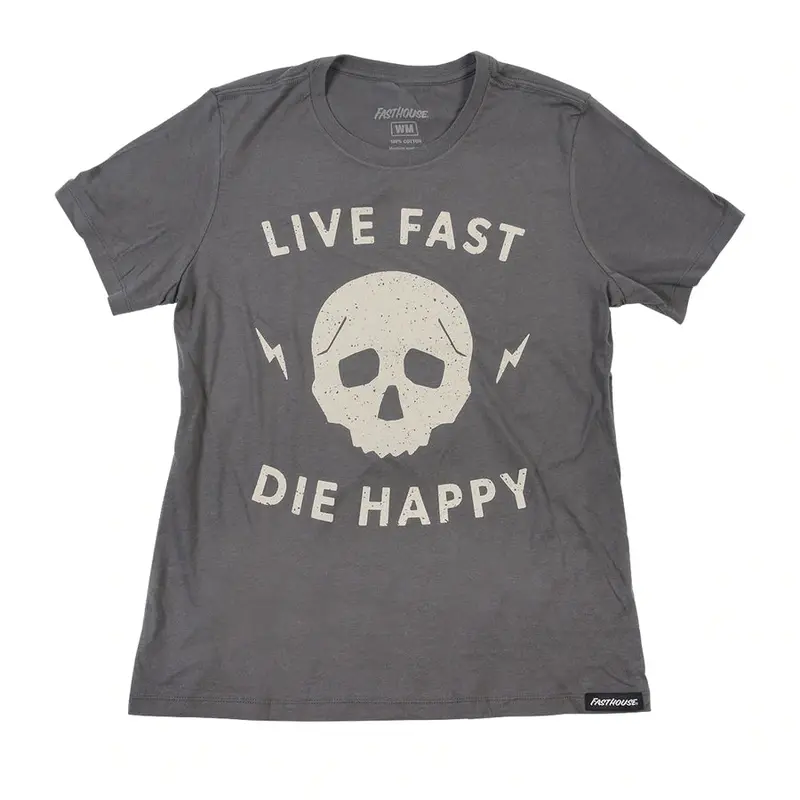 Fasthouse Stormy Tee - Womens - Asphalt 1