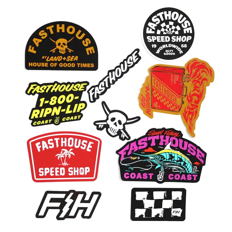 Fasthouse Summer 24 Decal Pack 1