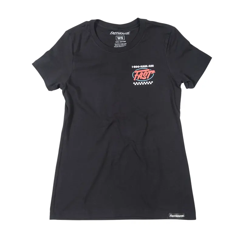 Fasthouse Toll Free Tee - Womens - Black 1