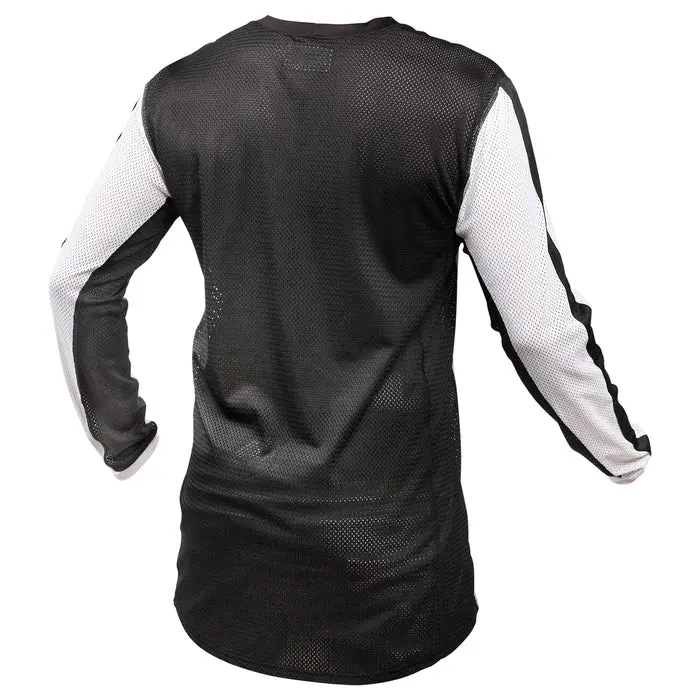 Fasthouse Usa Air Cooled Originals Jersey - Youth - White-Black 2