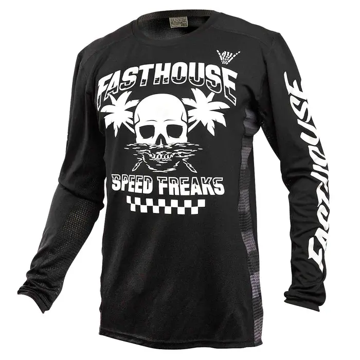 Fasthouse Usa Grindhouse Subside Jersey - Black 1