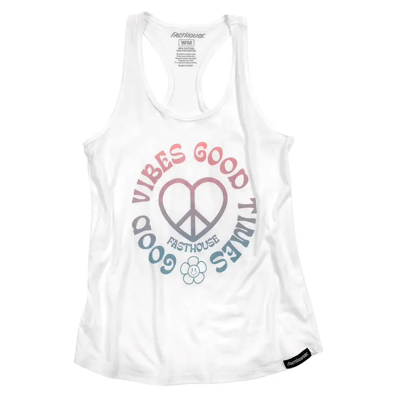 Fasthouse Vivid Tank - Womens - White 1