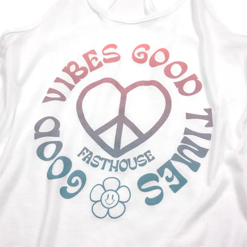 Fasthouse Vivid Tank - Womens - White 4