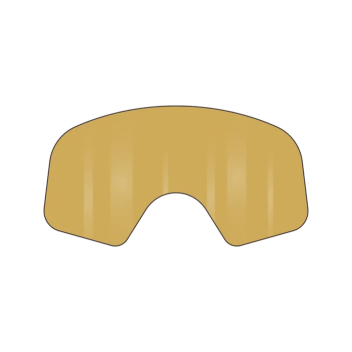 Fasthouse Vonzipper Beefy Spare Lexan Goggle Lens - Amber 1