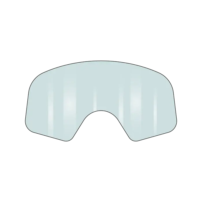 Fasthouse Vonzipper Beefy Spare Lexan Goggle Lens - Clear 1