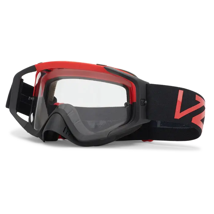 Fasthouse Vonzipper Porkchop Elrod Goggle - Black-Red-Clear 1
