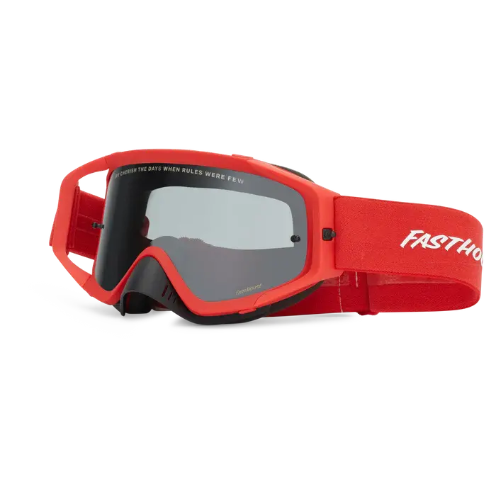 Fasthouse Vonzipper Porkchop Rally Goggle - Red 1