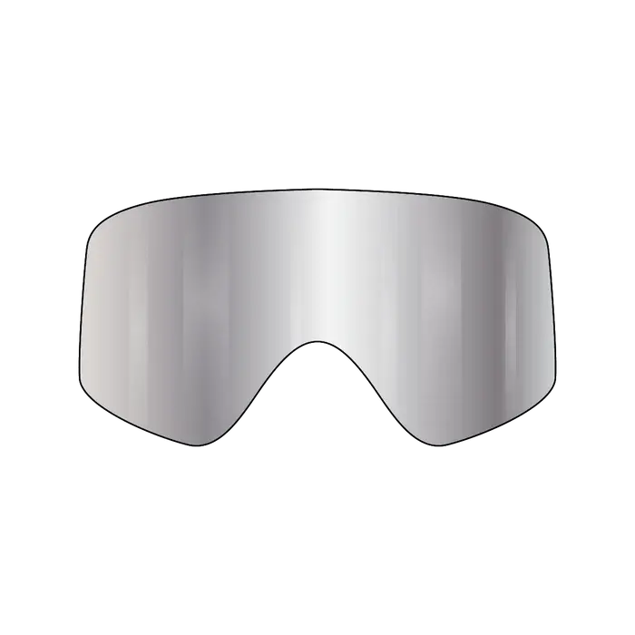 Fasthouse Vonzipper Porkchop Spare Injected Goggle Lens - Gray Chrome 1