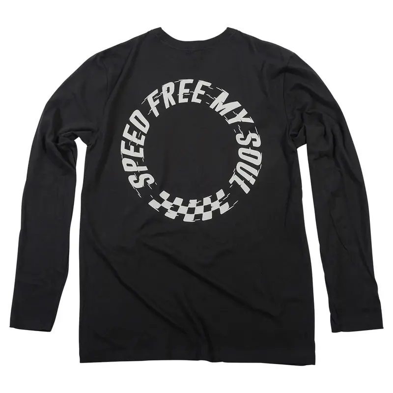 Fasthouse Vortex Long Sleeve Tee - Black 1
