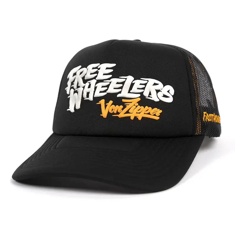 Fasthouse Vz Free Wheelers Hat - Black 1
