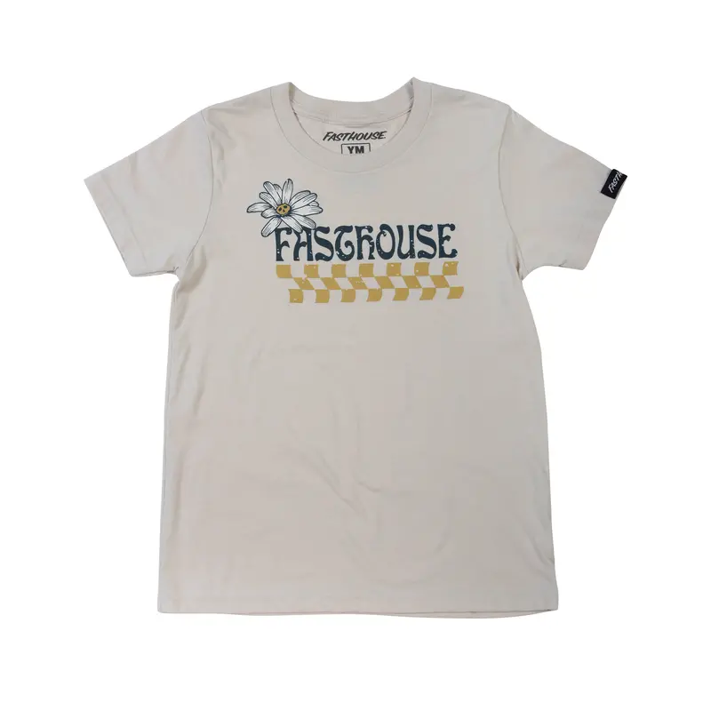 Fasthouse Wonder Tee - Youth - Heather Dust 1