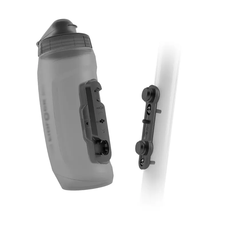 Fidlock Twist Bottle 590 + Bike Base - 20Oz - Smoke 1