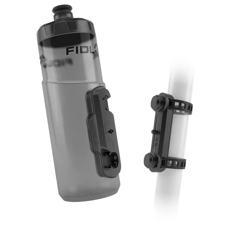 Fidlock Twist Bottle 600 + Uni Base - 20Oz - Smoke 1