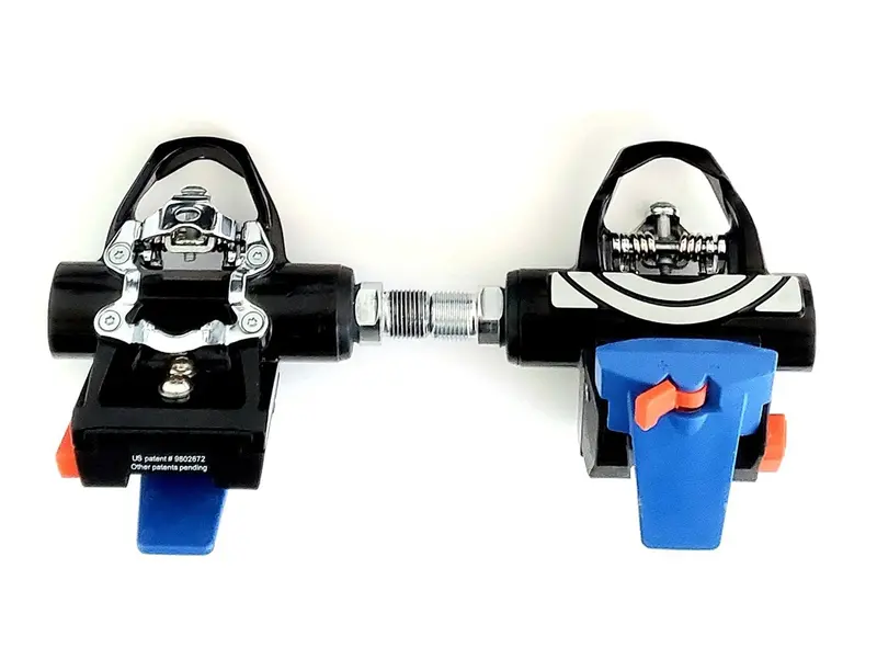 Fit5 Indoor Cycling Pedals - Black-Blue-Orange 2