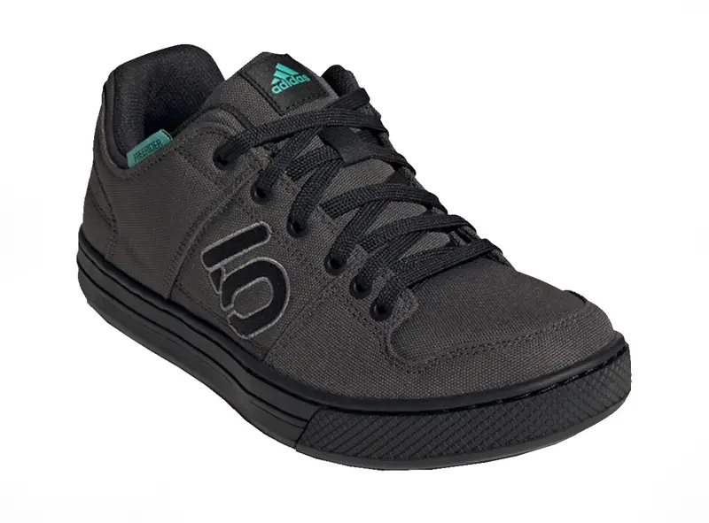 Five Ten Freerider Canvas Flat Pedal Shoe - Dgh Solid Gray-Core Black-Gray Three - 2022 1