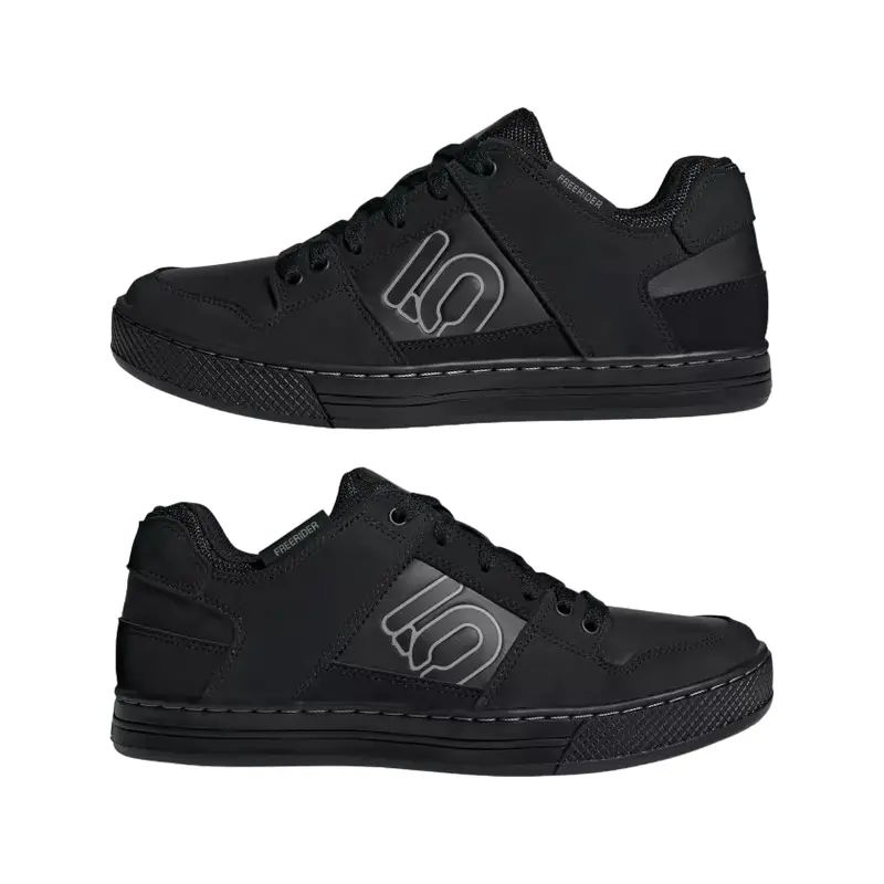 Five Ten Freerider Dlx Flat Pedal Shoe - Core Black-Core Black-Gray Three 6