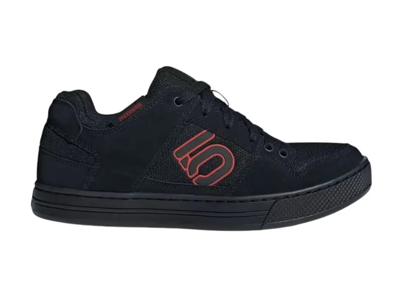 Five Ten Freerider Flat Pedal Shoe - Core Black-Red-Gray Five 1