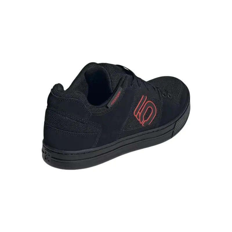 Five Ten Freerider Flat Pedal Shoe - Core Black-Red-Gray Five 7