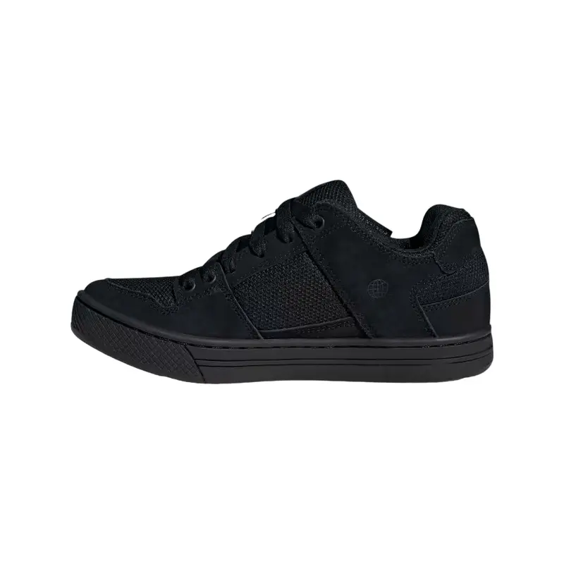 Five Ten Freerider Flat Pedal Shoe - Womens - Core Black-Core Black-Gray Six 2