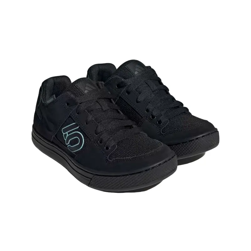 Five Ten Freerider Flat Pedal Shoe - Womens - Core Black-Core Black-Gray Six 6