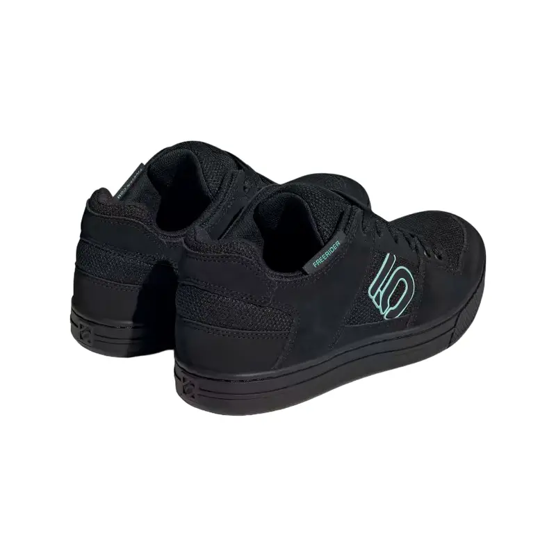 Five Ten Freerider Flat Pedal Shoe - Womens - Core Black-Core Black-Gray Six 7