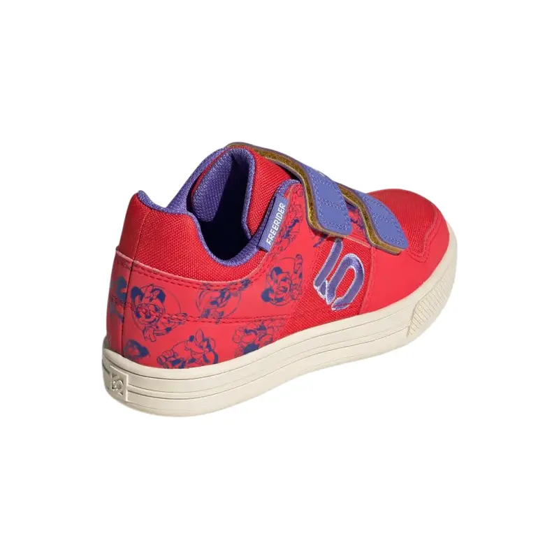 Five Ten Freerider Kids Vcs Dsn Mtb Shoe - Pure Ruby-Violet Tone-Wonder White 2