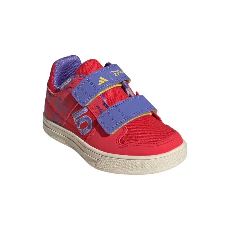 Five Ten Freerider Kids Vcs Dsn Mtb Shoe - Pure Ruby-Violet Tone-Wonder White 3
