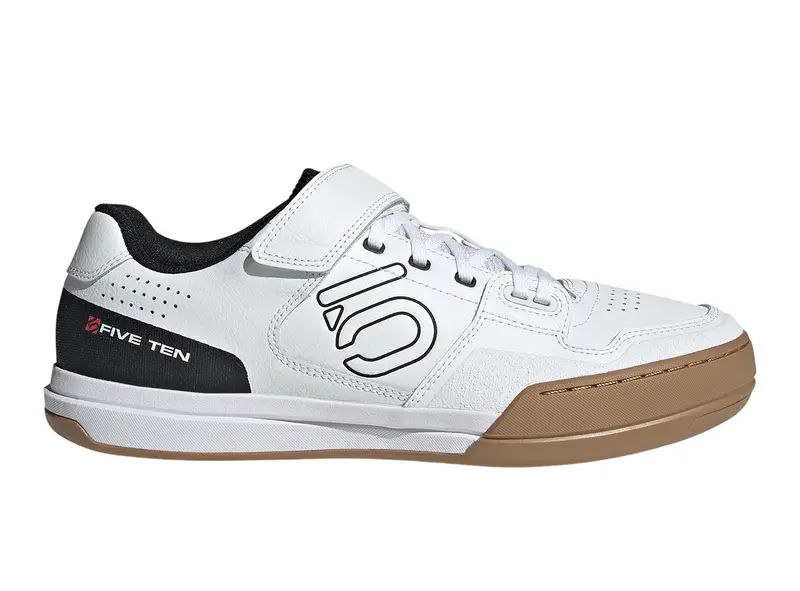 Five Ten Hellcat Clipless Mtb Shoe - Ftwr White-Core Black-Red 1