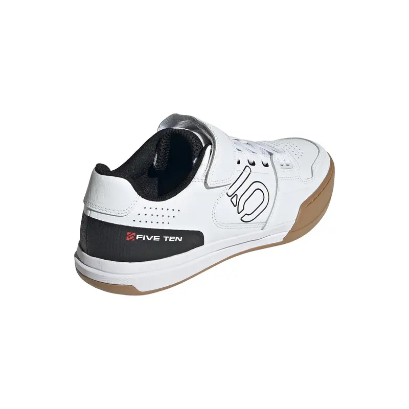 Five Ten Hellcat Clipless Mtb Shoe - Ftwr White-Core Black-Red 10