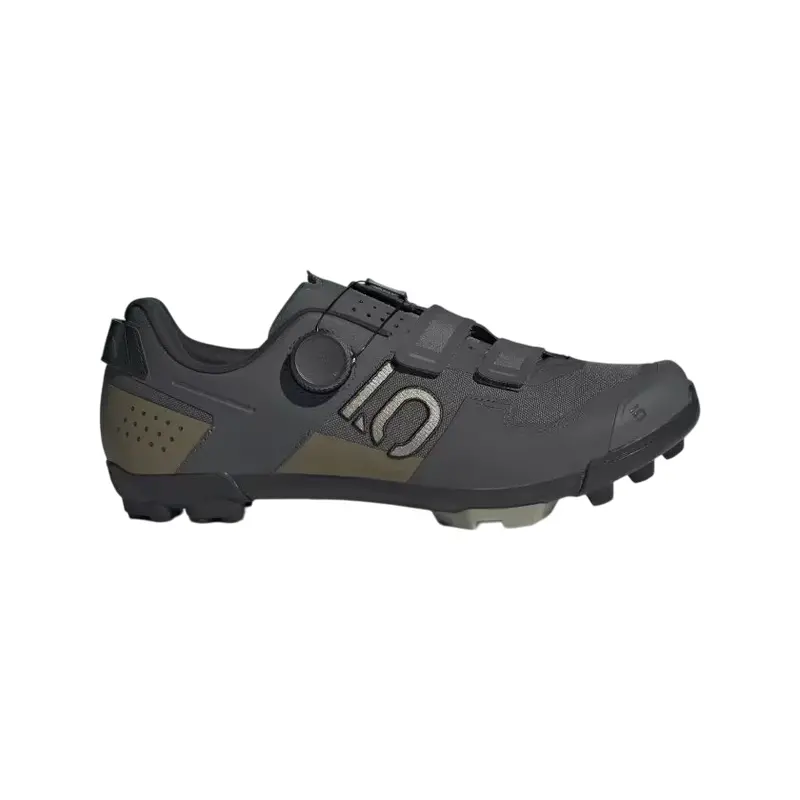 Five Ten Kestrel Boa Clipless Mtb Shoe - Gray Six-Silver Pebble-Olive Strata 1