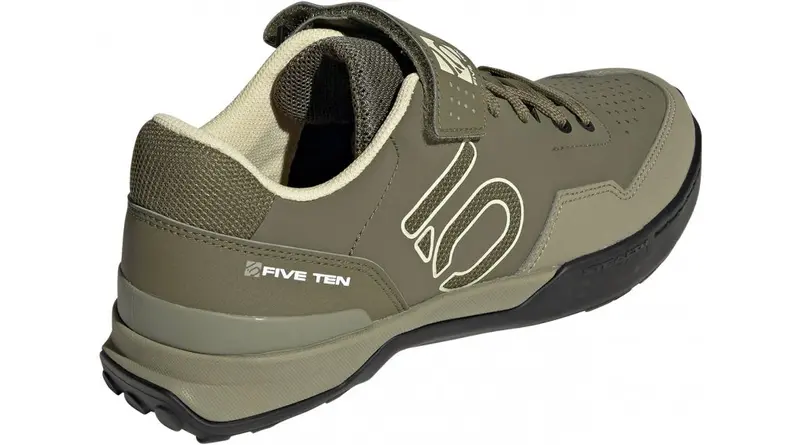 Five Ten Kestrel Lace Clipless Mtb Shoe - Focus Olive-Sandy Beige-Orbit Green - 2022 3