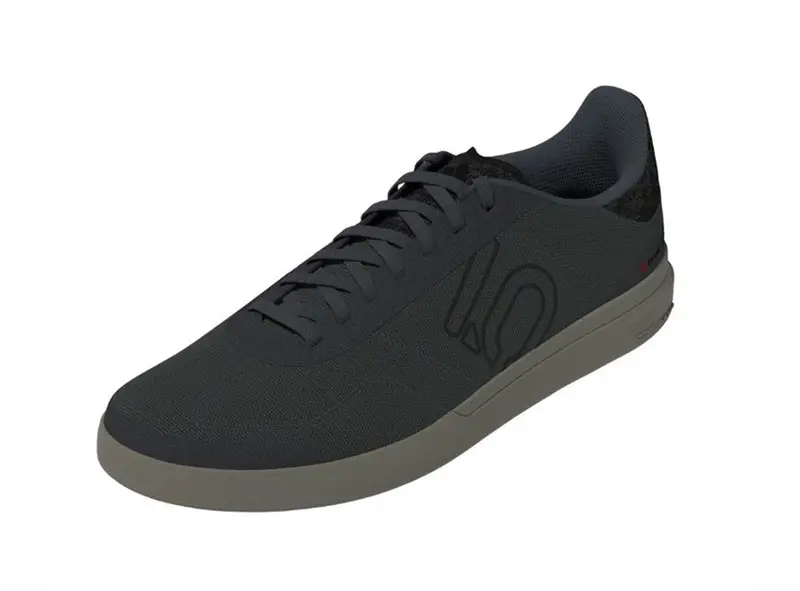 Five Ten Sleuth Dlx Canvas Flat Pedal Shoe - Gray Six-Core Black-Olive Strata 1