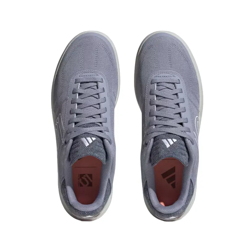 Five Ten Sleuth Dlx Canvas Flat Pedal Shoe - Womens - Silver Violet-White-Coral Fusion 8