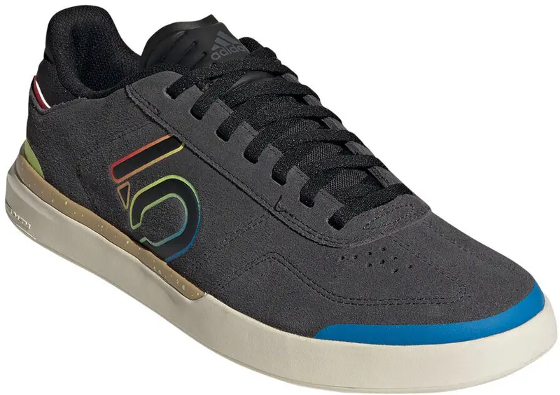 Five Ten Sleuth Dlx Flat Pedal Shoe - Core Black-Carbon-Wonder White 2