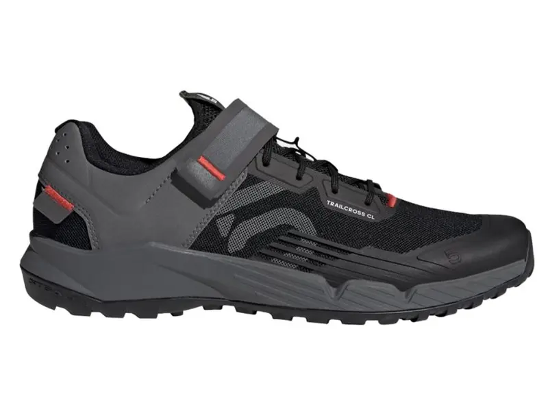 Five Ten Trailcross Clip-In Mtb Shoe - Core Black-Gray Three-Red - 2022 1