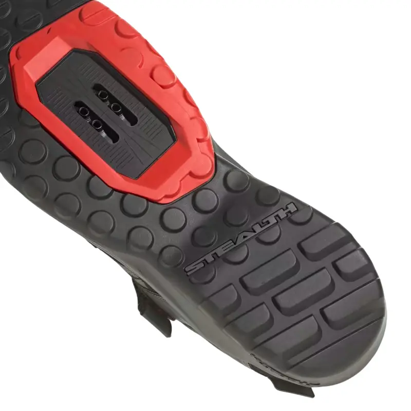 Five Ten Trailcross Clip-In Mtb Shoe - Core Black-Gray Three-Red 4