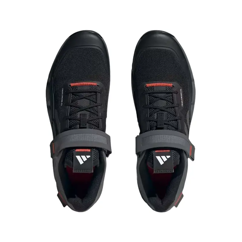 Five Ten Trailcross Clip-In Mtb Shoe - Core Black-Gray Three-Red 8