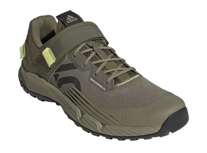 Five Ten Trailcross Clip-In Mtb Shoe - Orbit Green-Carbon-Pulse Lime 1