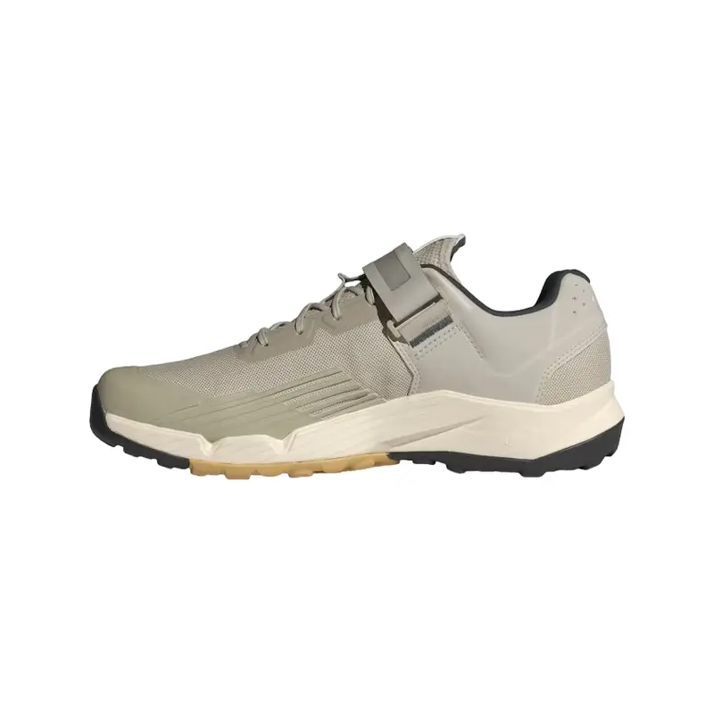 Five Ten Trailcross Clip-In Mtb Shoe - Putty Gray-Carbon-Wonder White 3