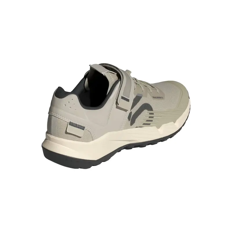 Five Ten Trailcross Clip-In Mtb Shoe - Putty Gray-Carbon-Wonder White 4