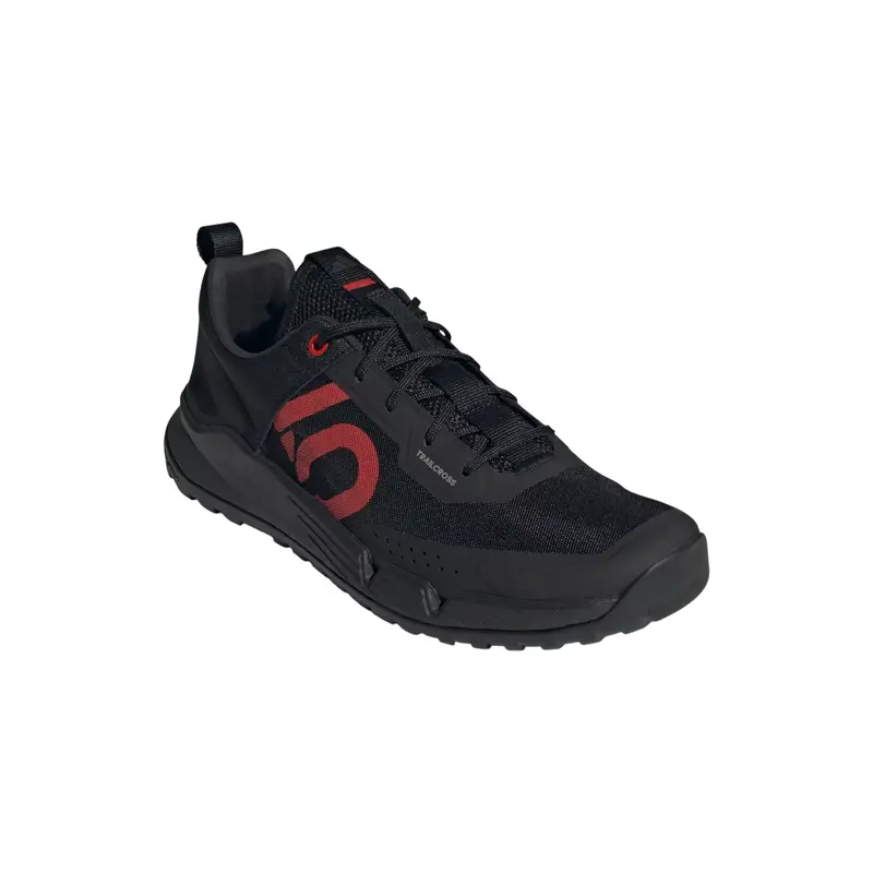Five Ten Trailcross Lt Mtb Shoe - Core Black-Pure Ruby-Gray Three 4
