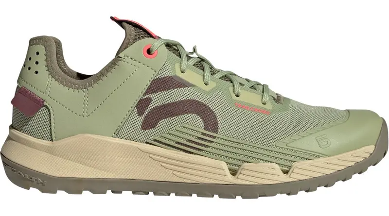 Five Ten Trailcross Lt Mtb Shoe - Womens - Magic Lime-Quiet Crimson-Orbit Green - 2022 1